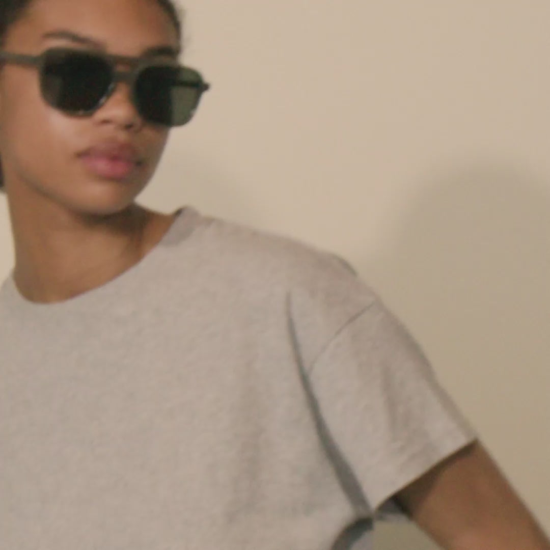 Pilgrim ELODIE Piloten-Sonnenbrille grau Outlet