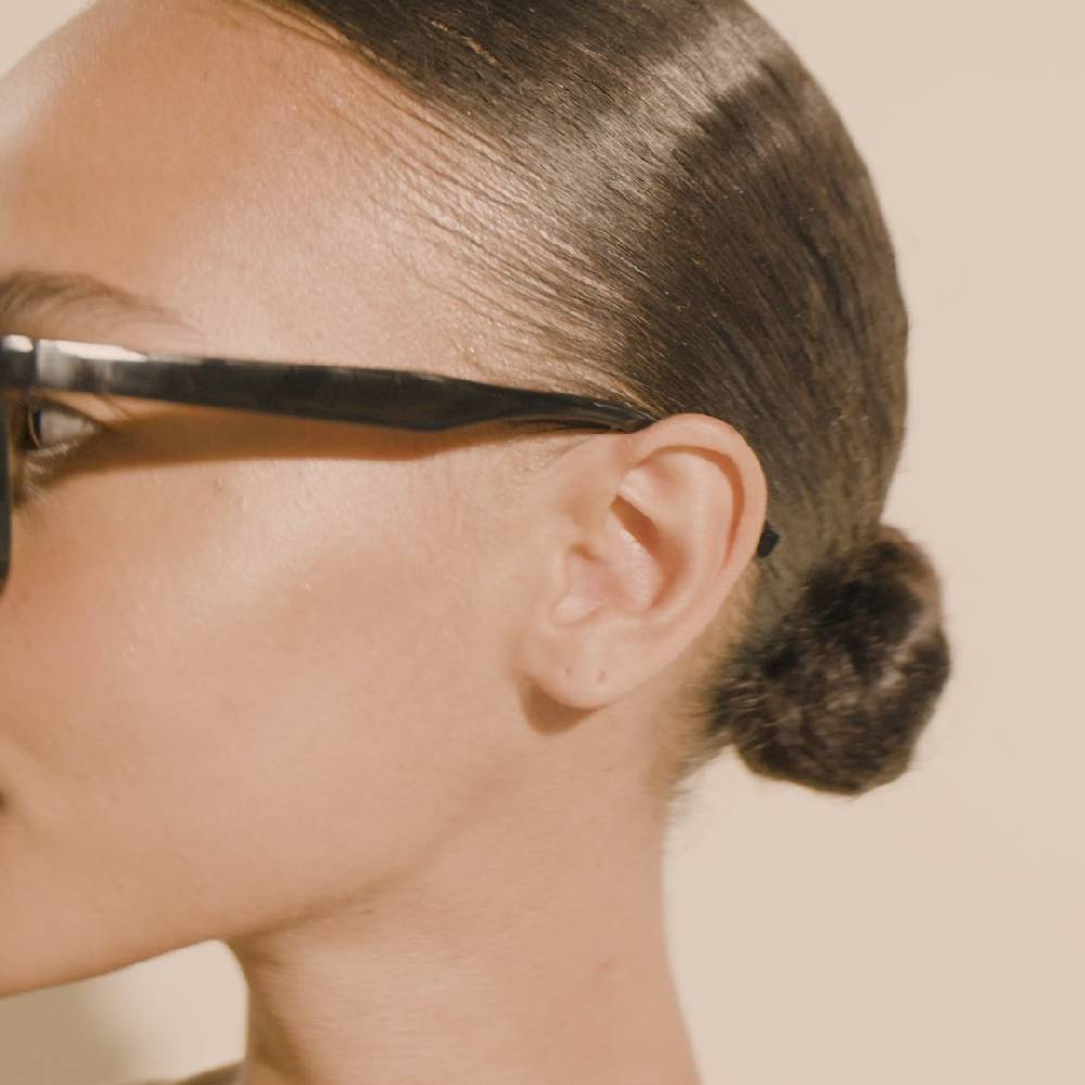 Pilgrim JAMILA recycelte Sonnenbrille schwarz Fabrik Onlineshop