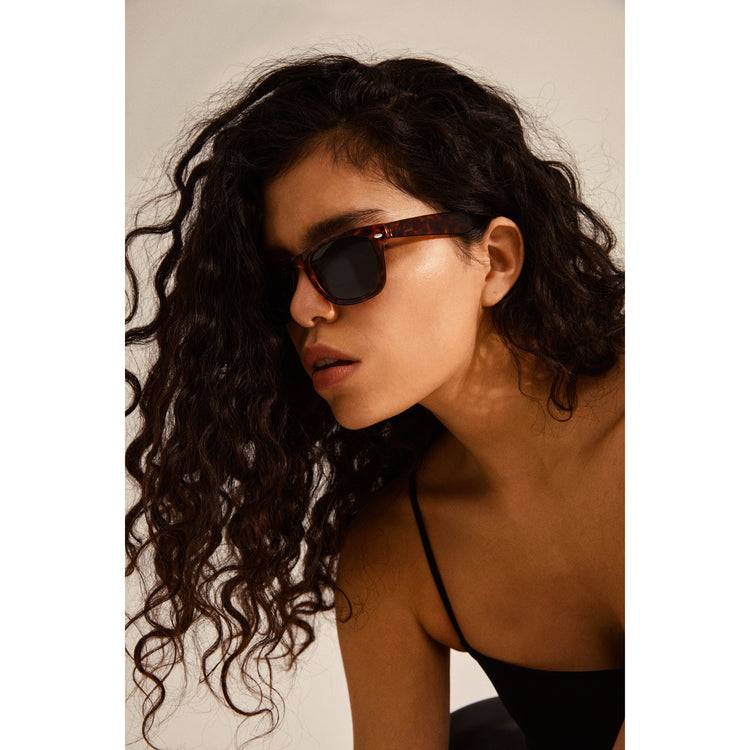 Pilgrim REESE Sonnenbrille im Retro-Stil, Schildpatt braun Sonderangebot