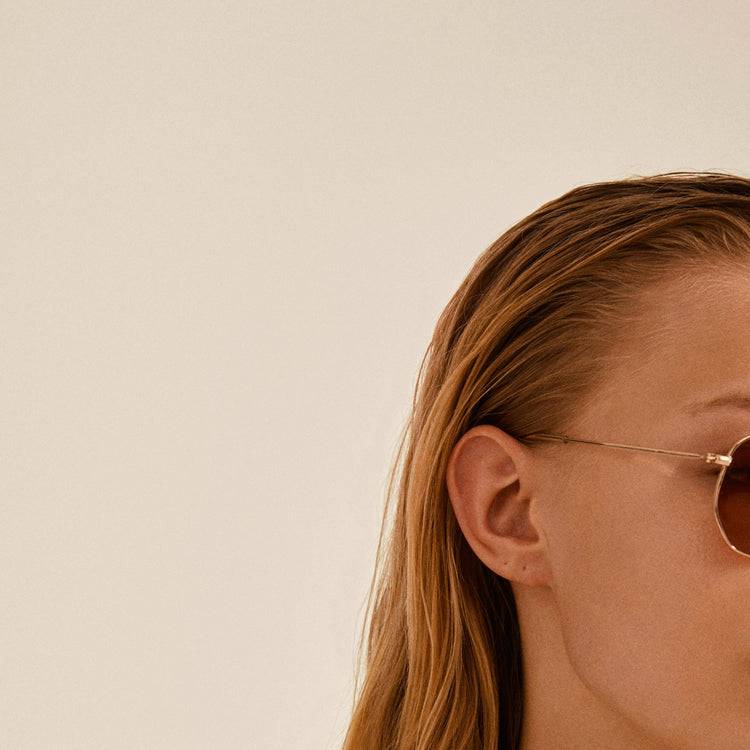 Pilgrim RYLAN Sonnenbrille Orange/Gold Günstig kaufen