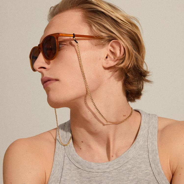 Pilgrim SAHARA Acetat Sonnenbrille hellbraun Versandkostenfrei