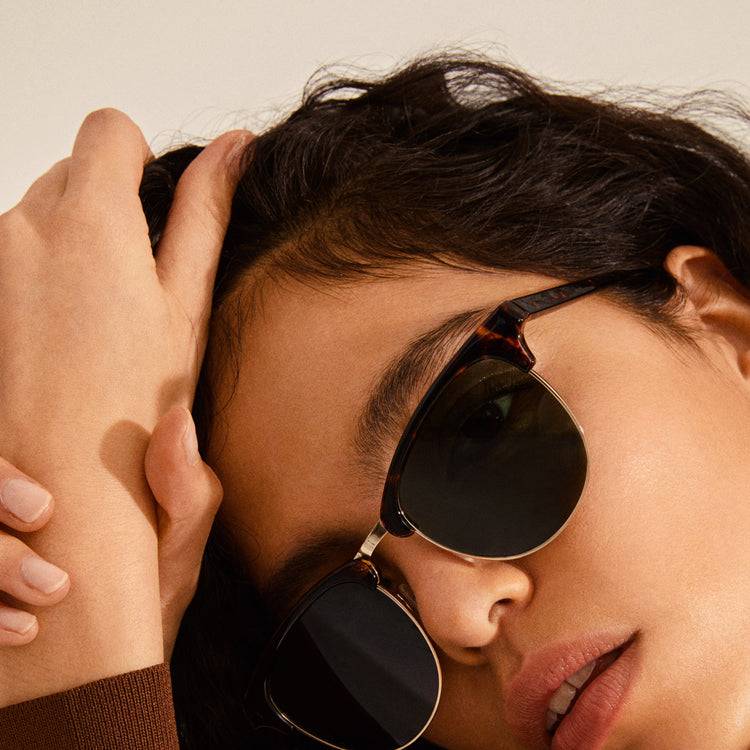 Pilgrim CHARLIE Sonnenbrille Schildpatt braun/Gold Großer Ausverkauf