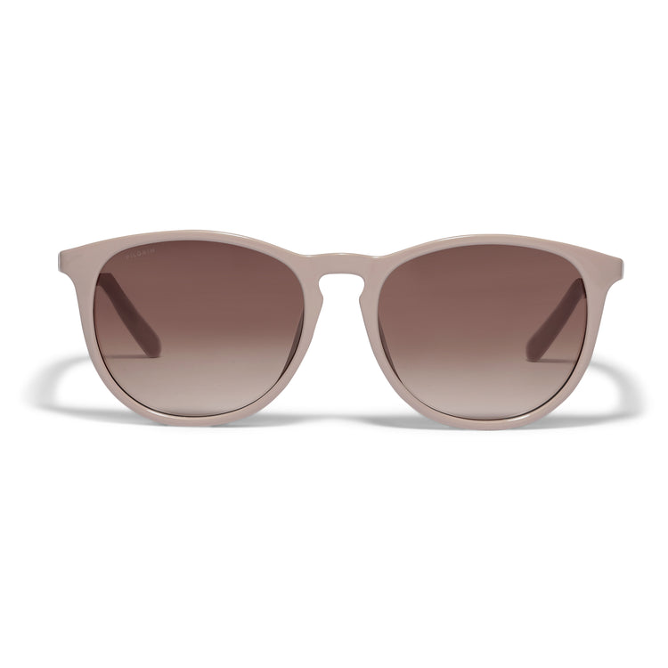 Pilgrim CAMILLA recycelte klassische Sonnenbrille hellbraun Tiefpreis