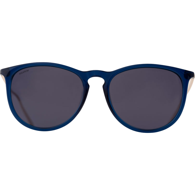 Pilgrim VANILLE Sonnenbrille dunkelblau/versilbert Begrenzte Freigabe