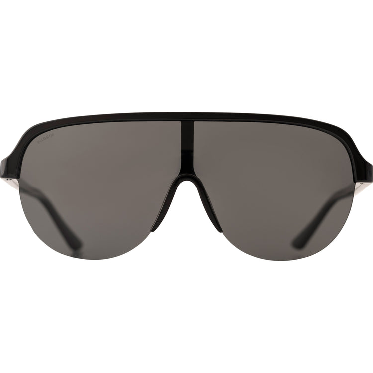 Pilgrim BINNIE Shield Sonnenbrille schwarz Neueste Stile