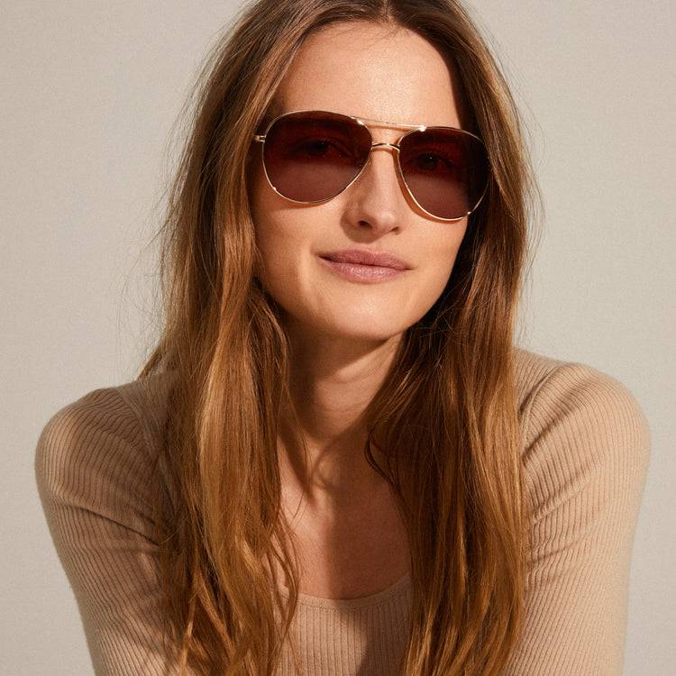 Pilgrim NANI Sonnenbrille Orange/Gold Zeitbegrenzte Promotion