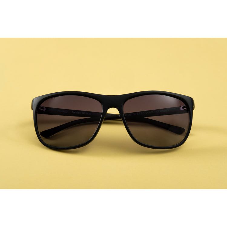 Pilgrim Sonnenbrille : Kara : Schwarz Heißer Verkauf