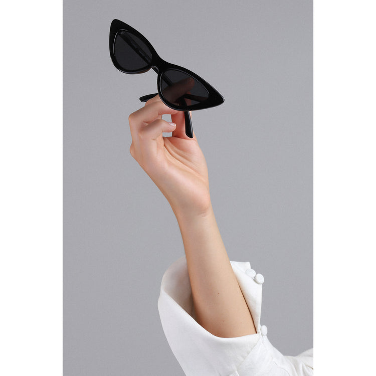 Pilgrim JOSELINE Cat-Eye-Sonnenbrille schwarz Online Outlet