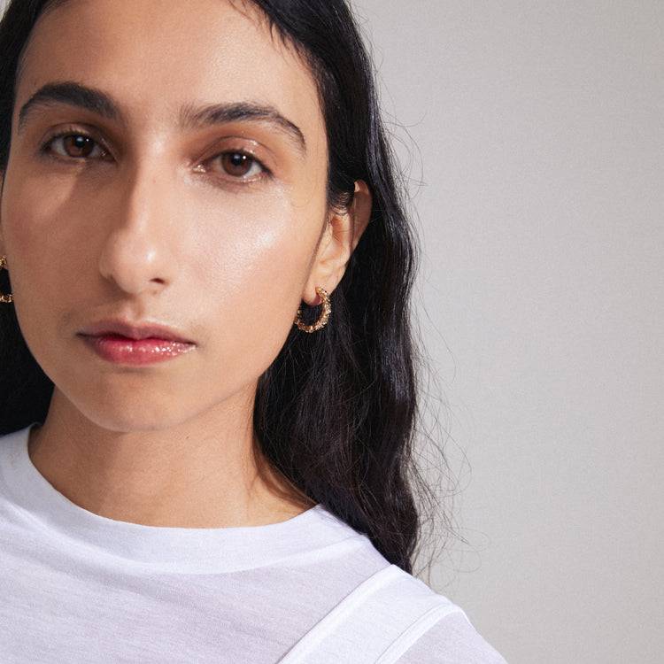 Pilgrim SCOTTIE recycelte Creolen vergoldet Online Outlet