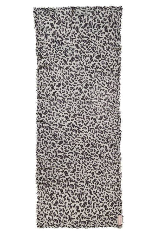 Pur Schoen Schal leo black-grey Bis zu 60% Rabatt
