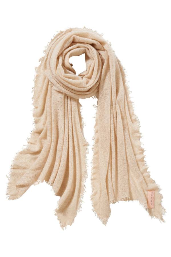 Pur Schoen Schal hell beige Fabrikladen