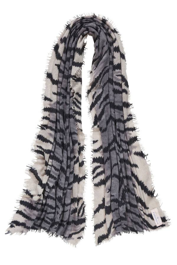 Pur Schoen Schal tiger black Im Verkauf