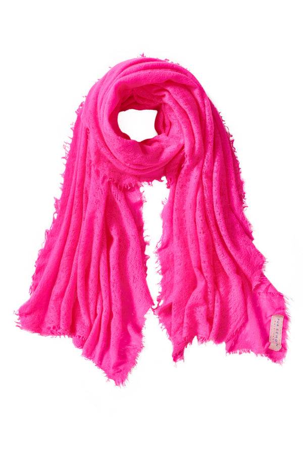 Pur Schoen Schal neon pink Rabatte dieses Monats