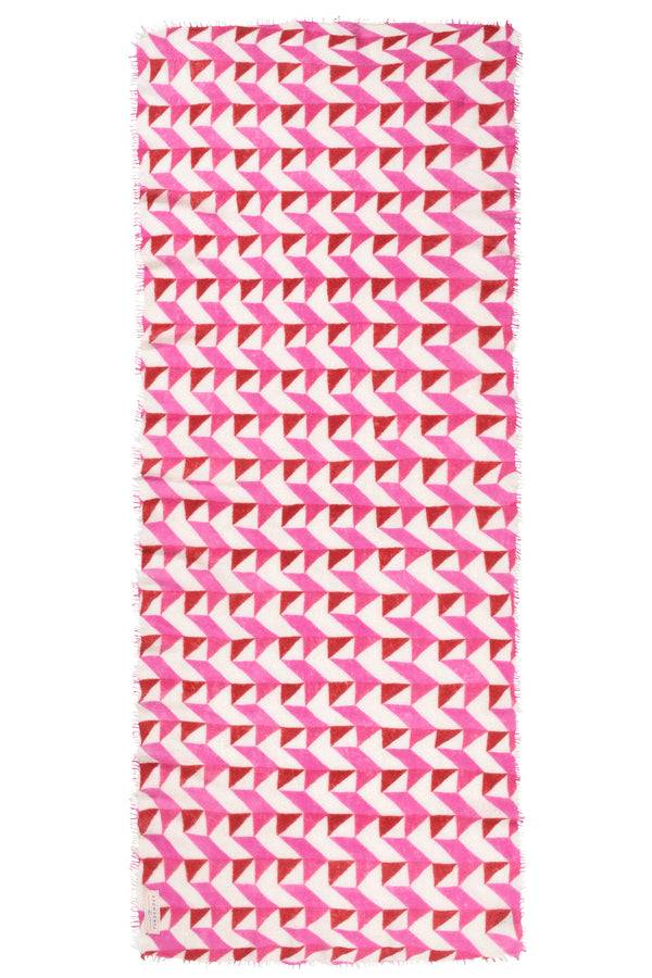 Pur Schoen Schal calypso pink Auslauf