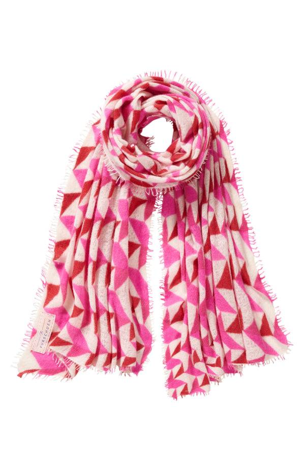 Pur Schoen Schal calypso pink Auslauf