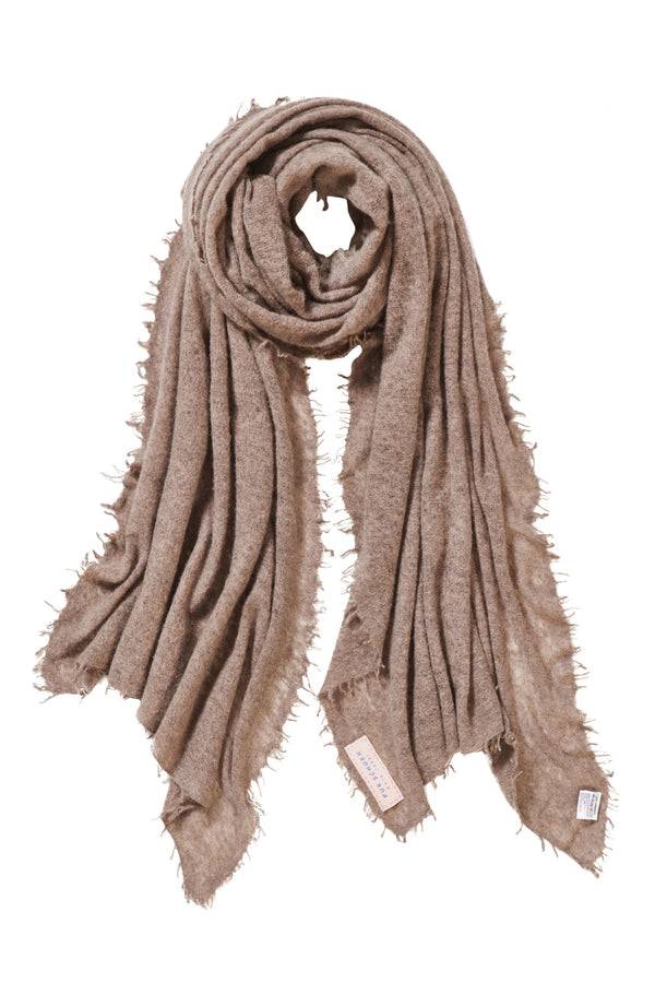 Pur Schoen Schal coffee melange Kostenloser Versand