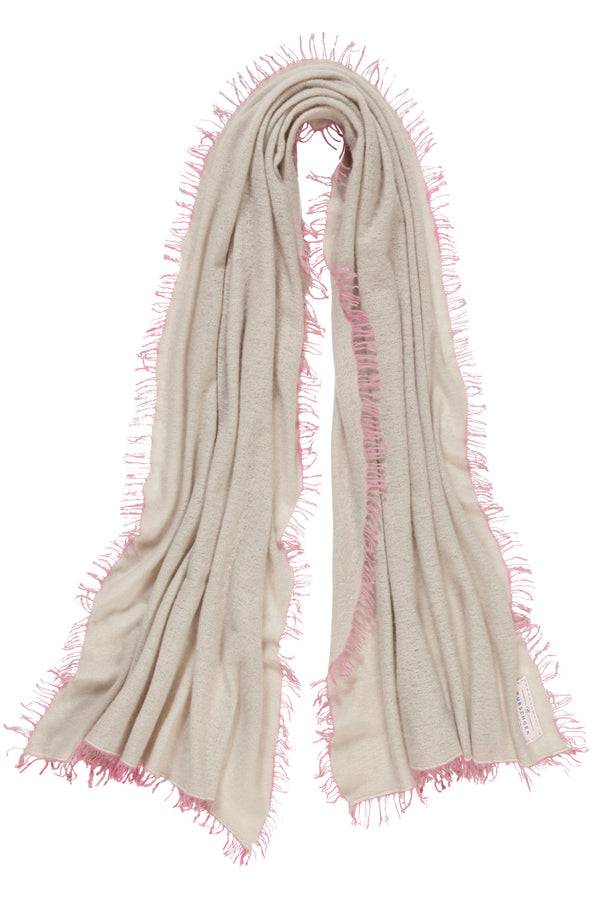 Pur Schoen Schal stone II fransen rose Begrenztes Angebot