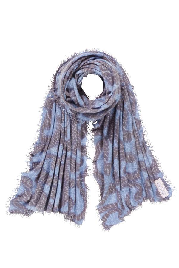 Pur Schoen Schal sprinkle eisblau dark Exklusivangebot