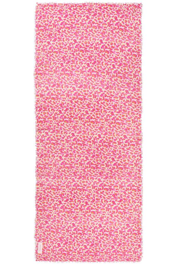 Pur Schoen Schal leo pink-orange Muttertagsangebot