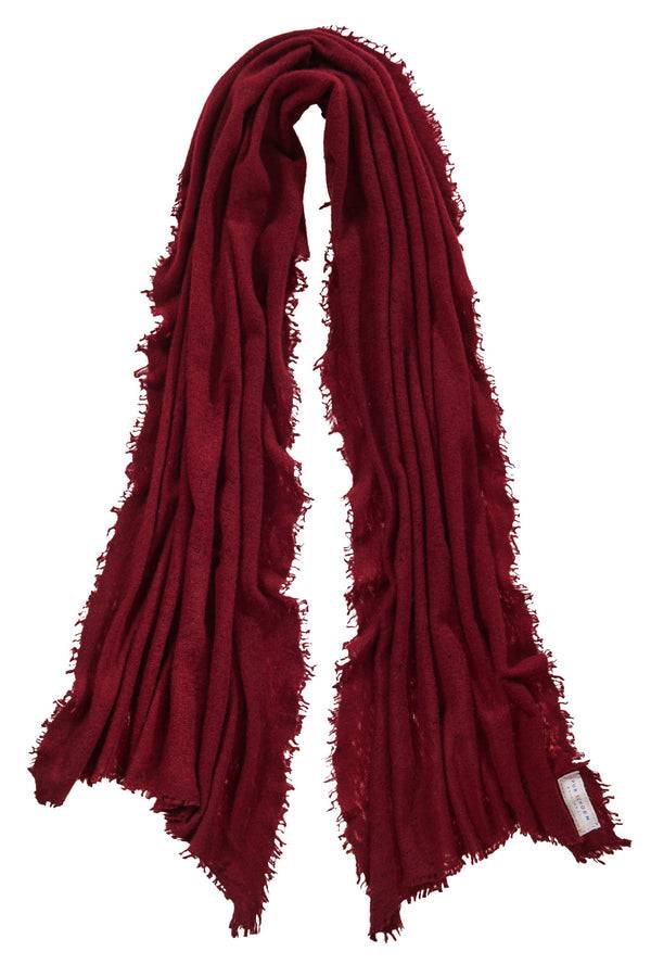 Pur Schoen Schal bordo Blitzangebot