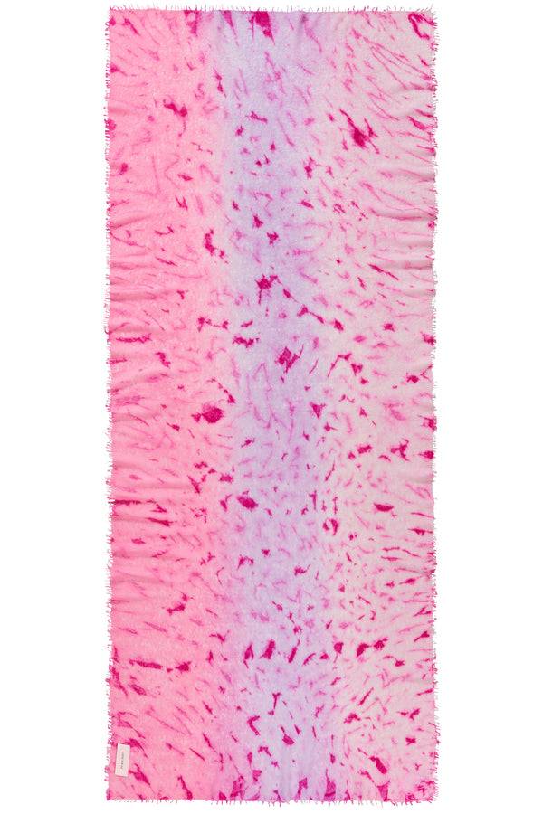 Pur Schoen Schal space tiger pink Super Sparpreis