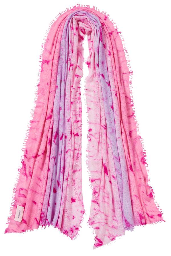 Pur Schoen Schal space tiger pink Super Sparpreis