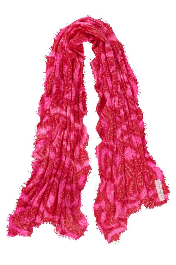 Pur Schoen Schal sprinkle neon pink-rot Letzte 2 Tage