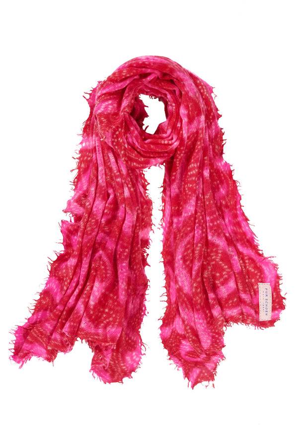 Pur Schoen Schal sprinkle neon pink-rot Letzte 2 Tage