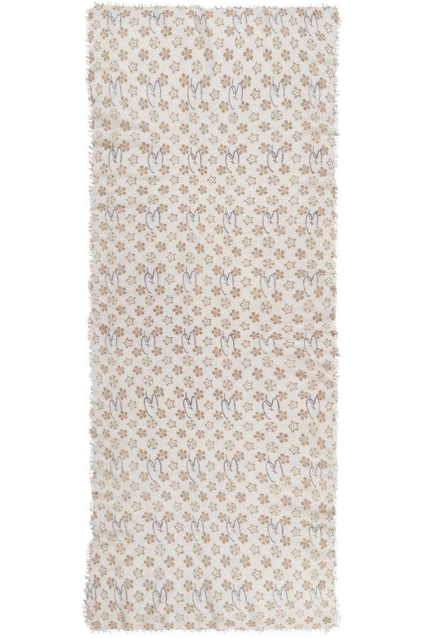 Pur Schoen Schal ps flowerfield kiesel Sonderangebot der Fabrik
