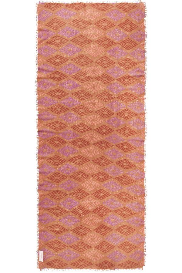 Pur Schoen Schal crystal diamond camel Schlussverkauf