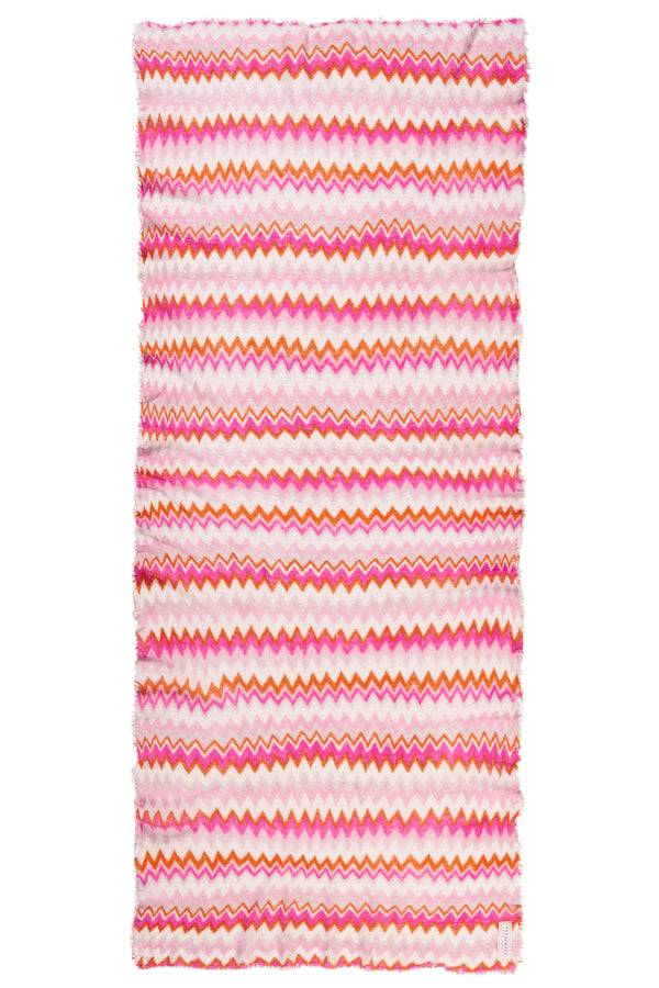 Pur Schoen Schal chevron pink-lavendel Günstig kaufen
