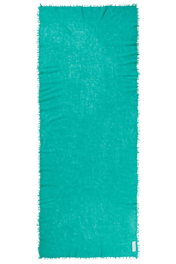 Pur Schoen Schal aquamarin Großer Ausverkauf