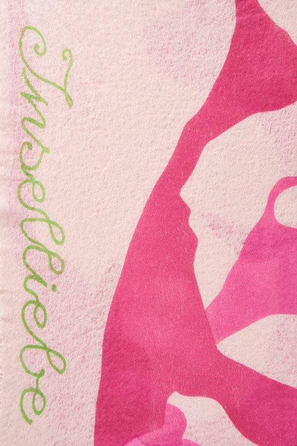 Pur Schoen Schal inselliebe pink Muttertagsangebot