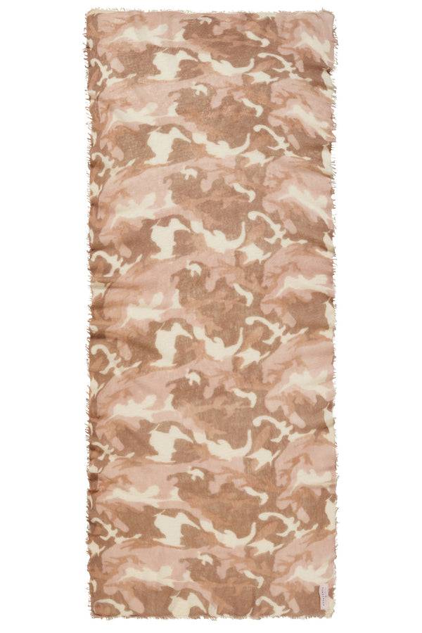 Pur Schoen Schal camo nougat-camel classic Neuheiten