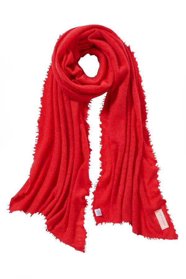 Pur Schoen Schal red Tiefpreis