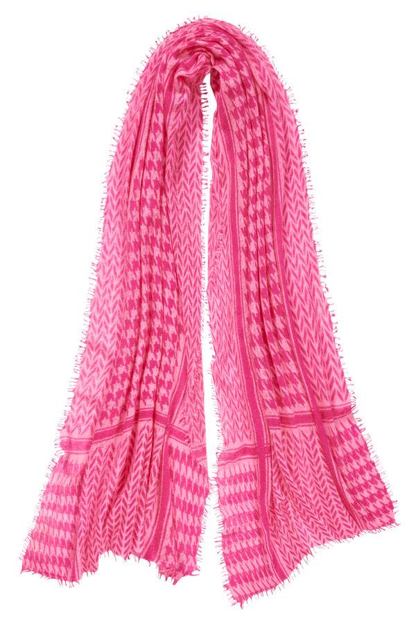 Pur Schoen Schal milano flamingo-neon pink 50% Rabatt mit kostenlosem Versand