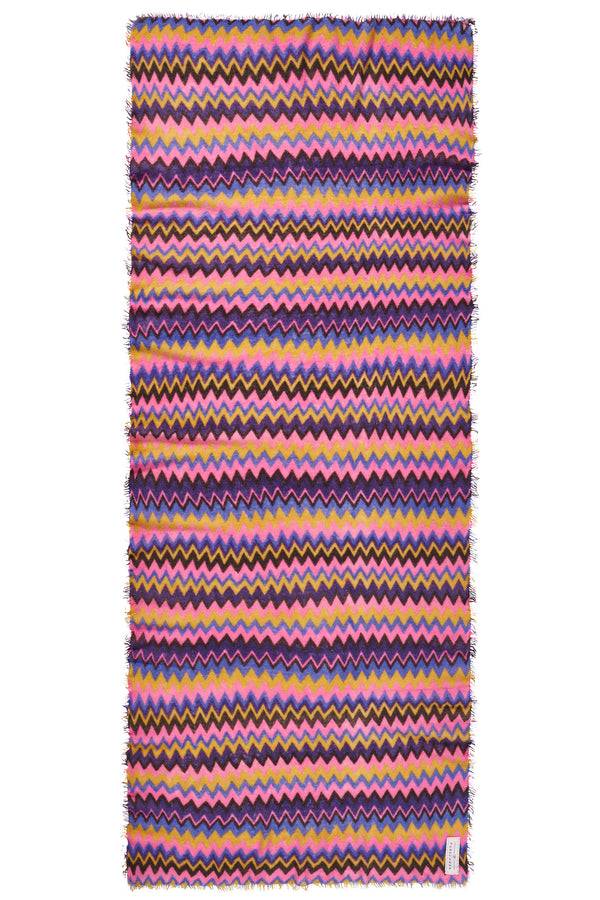 Pur Schoen Schal chevron blackberry-rose Kostenloser Versand international