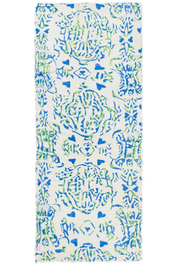 Pur Schoen Schal djungle heart sky blue Angebote