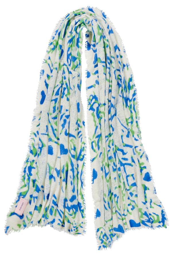Pur Schoen Schal djungle heart sky blue Angebote