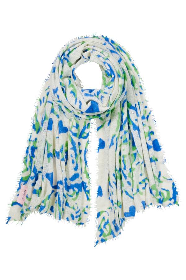 Pur Schoen Schal djungle heart sky blue Angebote