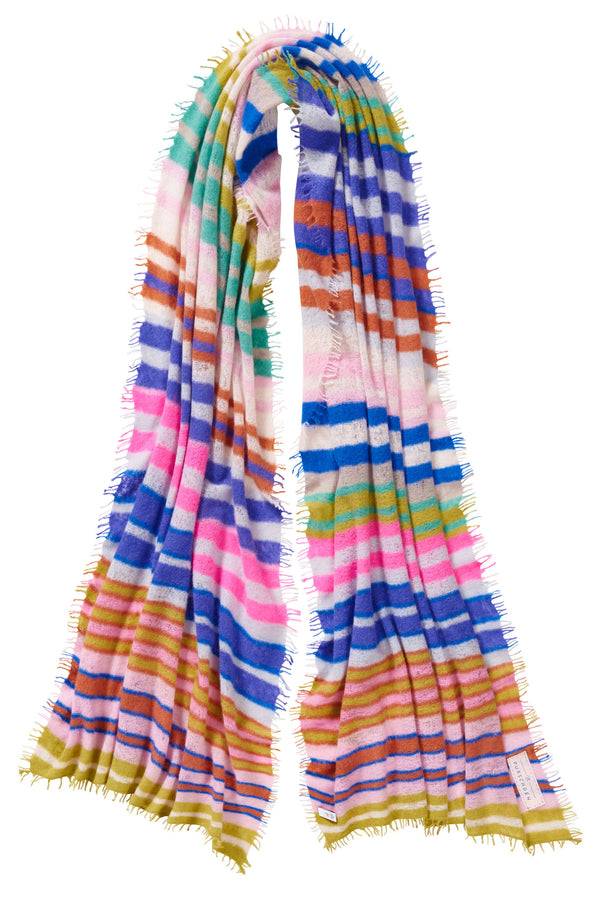 Pur Schoen Schal rainbow multi 1 Schlussverkauf