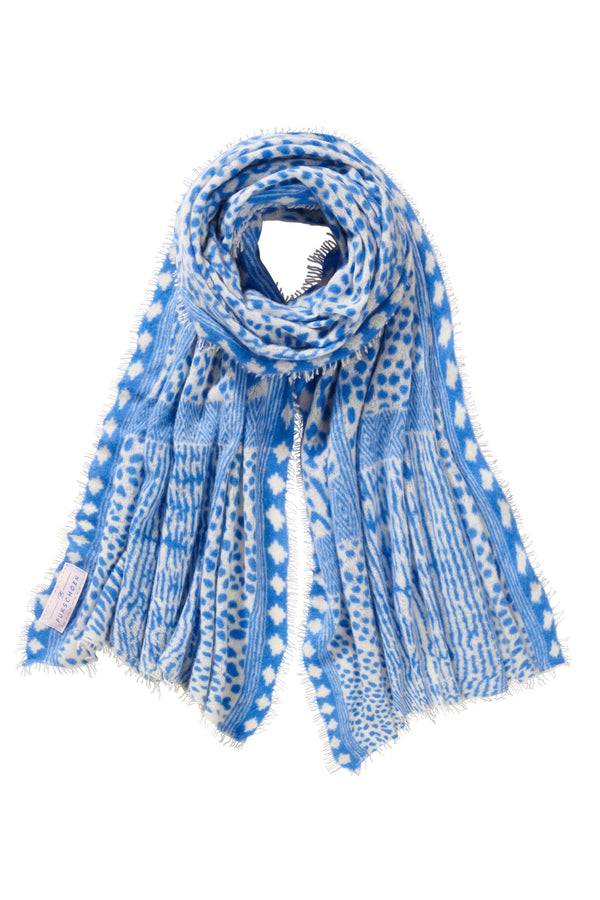 Pur Schoen Schal savanne skyblue Online Shopping