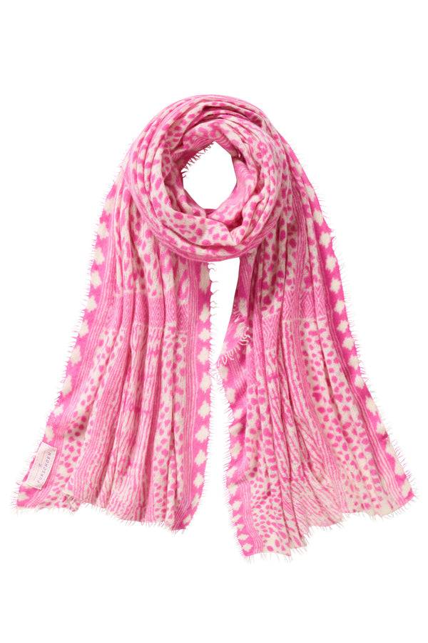 Pur Schoen Schal savanne puder pink Exklusivangebot