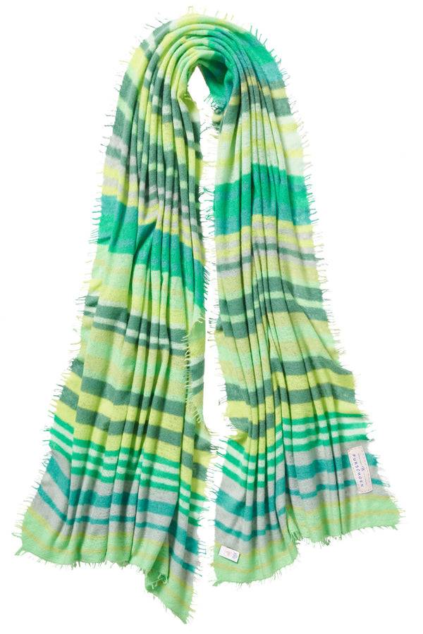 Pur Schoen Schal rainbow green dream Weihnachtsangebot