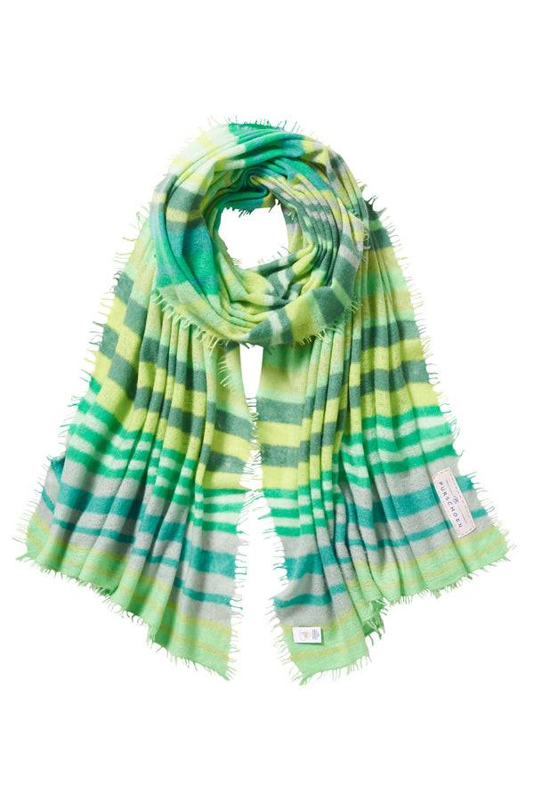 Pur Schoen Schal rainbow green dream Weihnachtsangebot