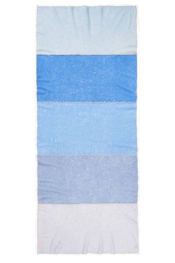 Pur Schoen Schal miss patch puder blau Zeitlich begrenztes Angebot