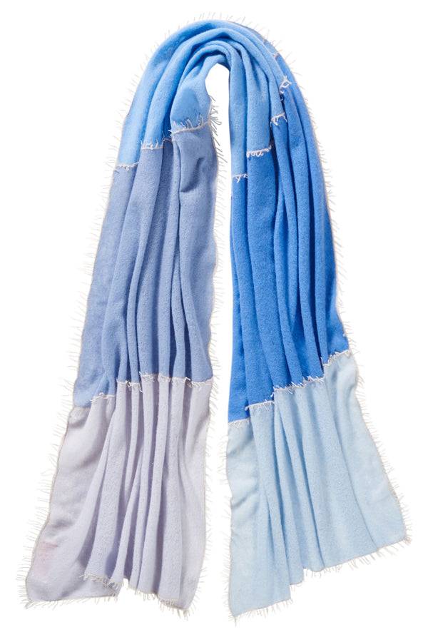 Pur Schoen Schal miss patch puder blau Zeitlich begrenztes Angebot