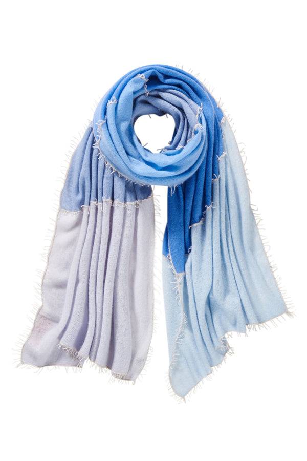 Pur Schoen Schal miss patch puder blau Zeitlich begrenztes Angebot