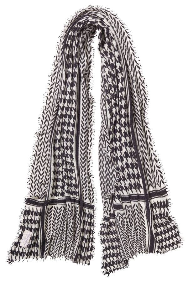 Pur Schoen Schal milano black-natural VIP-Rabatte