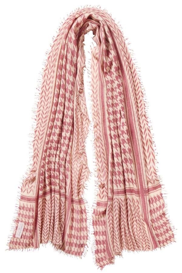 Pur Schoen Schal milano antik rosa-sand Tiefpreis